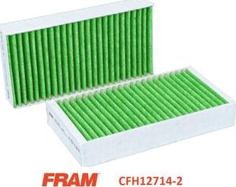 FRAM CFH12714-2 - Фильтр воздуха в салоне autodnr.net