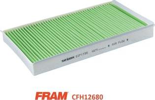 FRAM CFH12722 - Фильтр воздуха в салоне autodnr.net