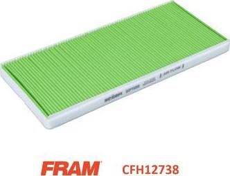 FRAM CFH12738 - Фільтр, повітря у внутрішній простір autocars.com.ua