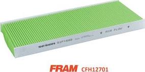 FRAM CFH12739 - Фільтр, повітря у внутрішній простір autocars.com.ua