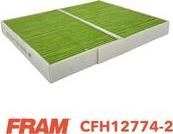 FRAM CFH12774-2 - Фільтр, повітря у внутрішній простір autocars.com.ua