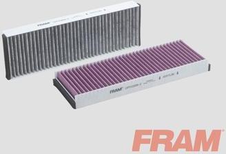 FRAM CFP10209-2 - Фильтр воздуха в салоне autodnr.net