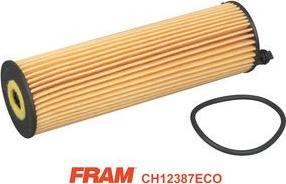 FRAM CH12387ECO - Масляний фільтр autocars.com.ua