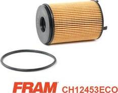 FRAM CH12453ECO - Масляний фільтр autocars.com.ua