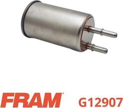 FRAM G12907 - Паливний фільтр autocars.com.ua
