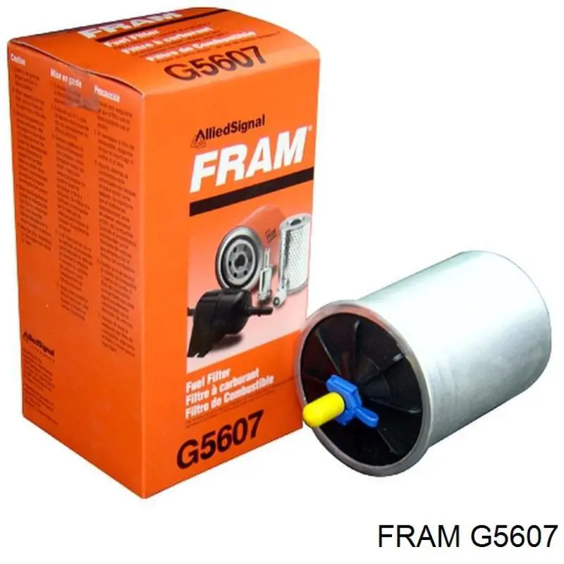 FRAM G5607 - Паливний фільтр autocars.com.ua