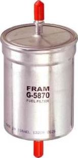 FRAM G5870 - Топливный фильтр autodnr.net