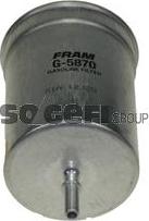 FRAM G5870 - Топливный фильтр avtokuzovplus.com.ua