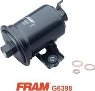 FRAM G6398 - Паливний фільтр autocars.com.ua