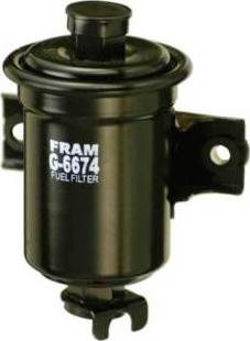 FRAM G6674 - Паливний фільтр autocars.com.ua