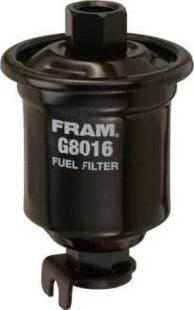 FRAM G8016 - Паливний фільтр autocars.com.ua