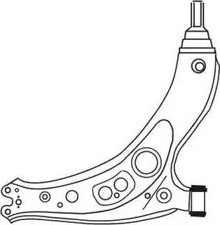 FRAP 2373 - Рычаг подвески колеса avtokuzovplus.com.ua