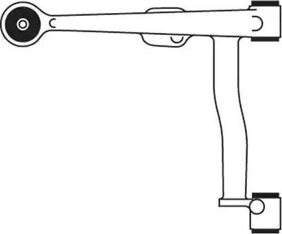 FRAP 2453 - Важіль незалежної підвіски колеса autocars.com.ua