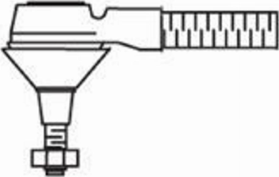 FRAP 4132 - Наконечник рулевой тяги, шарнир autodnr.net