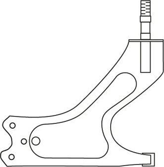 FRAP F3237 - Рычаг подвески колеса autodnr.net