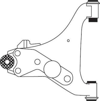 FRAP F4452 - Рычаг подвески колеса autodnr.net