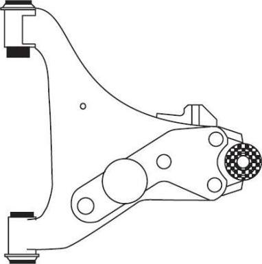 FRAP F4453 - Рычаг подвески колеса autodnr.net