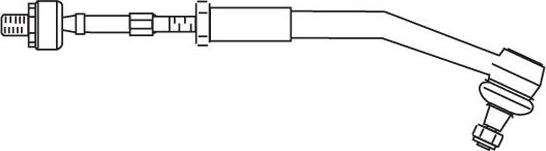 FRAP FT/305 - Поперечна рульова тяга autocars.com.ua