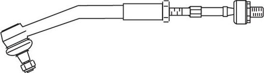 FRAP FT/306 - Поперечна рульова тяга autocars.com.ua
