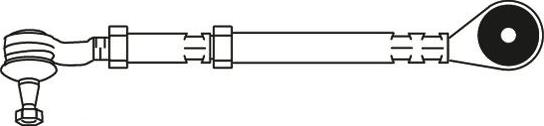 FRAP FT/403 - Поперечна рульова тяга autocars.com.ua