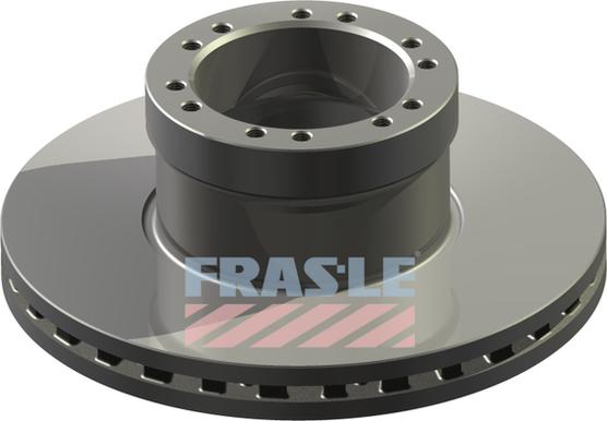 FRAS-LE FHDI00125 - Гальмівний диск autocars.com.ua