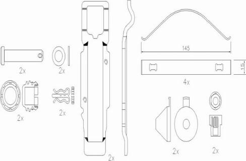 FRAS-LE PD/141-K021 _ CV Advan - Тормозные колодки, дисковые, комплект autodnr.net