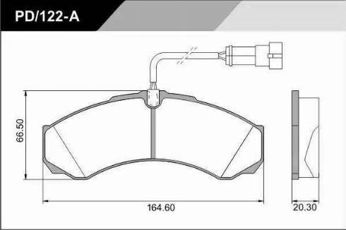 FRAS-LE PD/122-A-K17_CV Advanc - Гальмівні колодки, дискові гальма autocars.com.ua