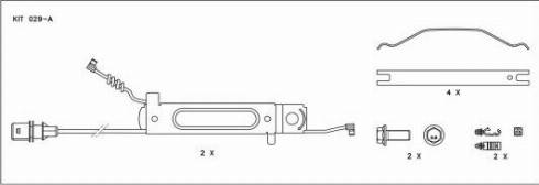 FRAS-LE PD/209-KIT029-A_CV ADV - Тормозные колодки, дисковые, комплект autodnr.net