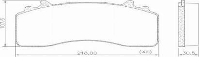 FRAS-LE PD/214-K034 _ CV Advan - Тормозные колодки, дисковые, комплект autodnr.net