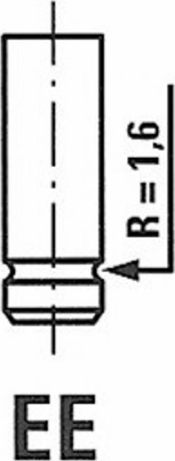 Freccia 3466 - Напрямна втулка клапана autocars.com.ua