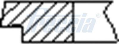 Freccia FR10-355600 - Комплект поршневих кілець autocars.com.ua