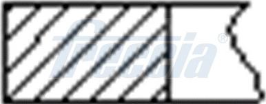 Freccia fr10-504800 - Комплект поршневых колец autodnr.net