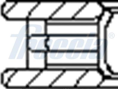 Freccia FR10-012300 - Комплект поршневых колец на 1 цилиндр FIAT STD d82 autodnr.net
