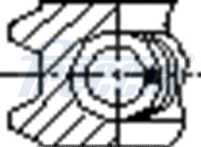 Freccia FR10-108700 - Комплект поршневых колец на 1 цилиндр D.BENZ STD d83 autodnr.net