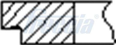 Freccia FR10-112000 - Комплект поршневых колец на 1 цилиндр DAEWOO STD d77.9 4 cyl. autodnr.net
