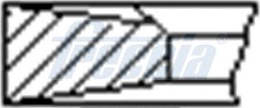 Freccia fr10-514200 - Комплект поршневых колец autodnr.net