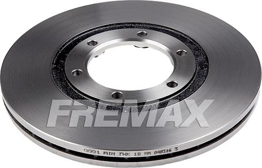 FREMAX BD-0001 - Тормозной диск avtokuzovplus.com.ua