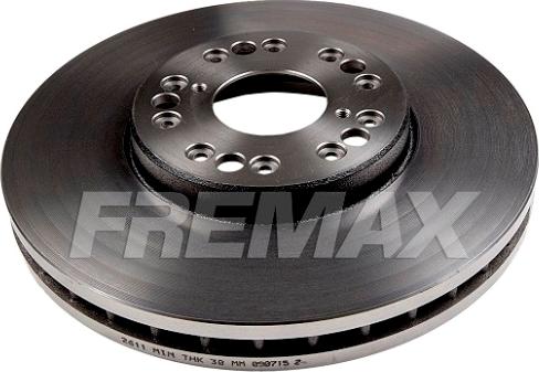 FREMAX BD-2611 - Тормозной диск avtokuzovplus.com.ua