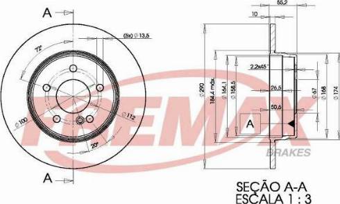 FREMAX BD-5131 - Тормозной барабан avtokuzovplus.com.ua