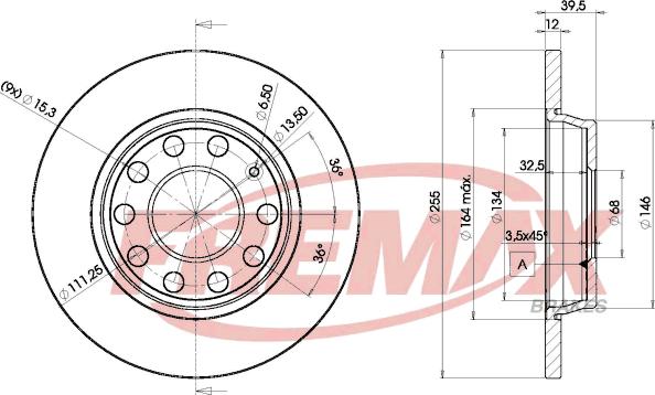 FREMAX BD-5309 - Гальмівний диск autocars.com.ua