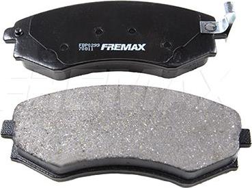 FREMAX FBP-0299 - Гальмівні колодки, дискові гальма autocars.com.ua