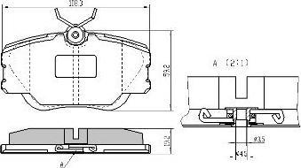 FREMAX FBP-0495 - Тормозные колодки, дисковые, комплект avtokuzovplus.com.ua