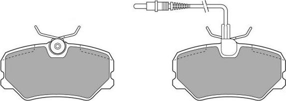 FREMAX FBP-0573 - Тормозные колодки, дисковые, комплект avtokuzovplus.com.ua