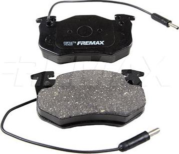 FREMAX FBP-0676 - Тормозные колодки, дисковые, комплект autodnr.net