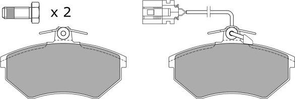 FREMAX FBP-0953-01 - Тормозные колодки, дисковые, комплект avtokuzovplus.com.ua