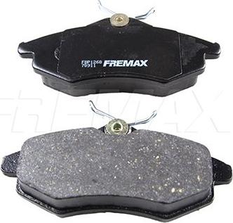 FREMAX FBP-1268 - Тормозные колодки, дисковые, комплект avtokuzovplus.com.ua