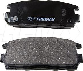 FREMAX FBP-1502 - Гальмівні колодки, дискові гальма autocars.com.ua