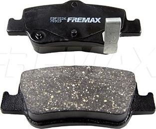 FREMAX FBP-1526 - Тормозные колодки, дисковые, комплект avtokuzovplus.com.ua