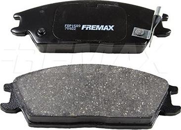 FREMAX FBP-1589 - Гальмівні колодки, дискові гальма autocars.com.ua