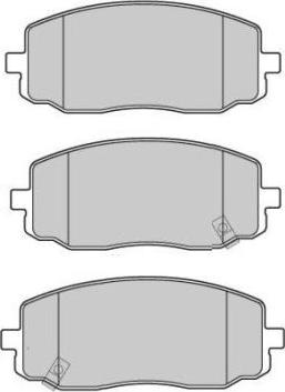 Triscan 362113312 - Гальмівні колодки, дискові гальма autocars.com.ua